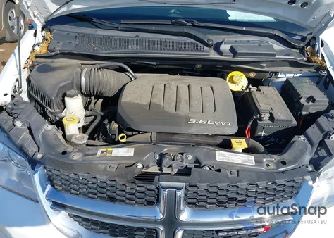 2017 Dodge Grand Caravan Sxt из США, поврежденный, VIN 2C4RDGCG1HR799754